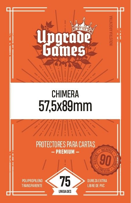 75 Protectores para cartas Chimera 57,5x89 mm