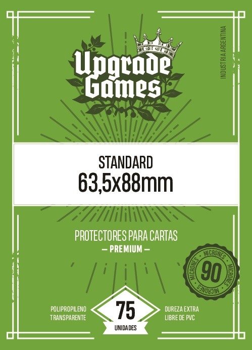 75 Protectores para cartas Standard 63,5x88 mm