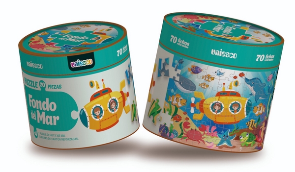 Puzzle 70 piezas Fondo del mar