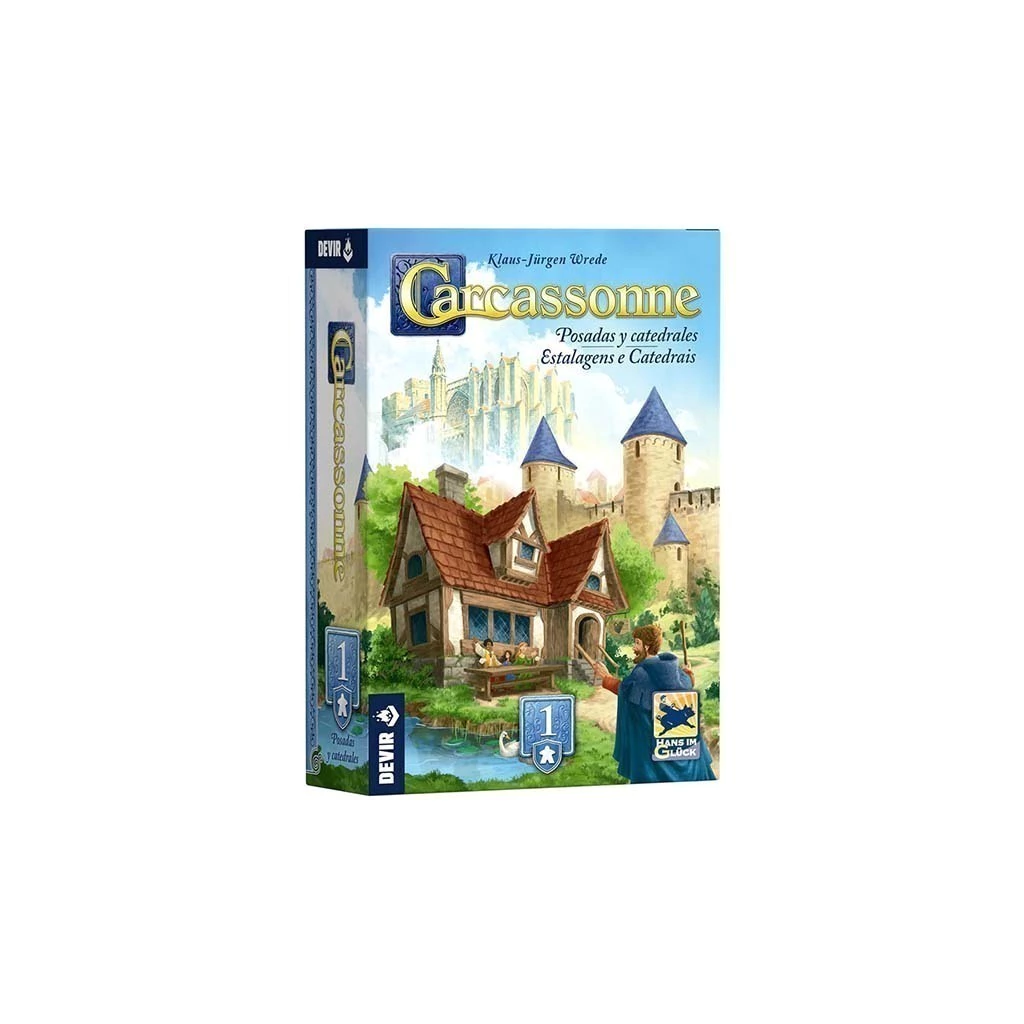 Carcassonne: Posadas y Catedrales (Expansión 1)