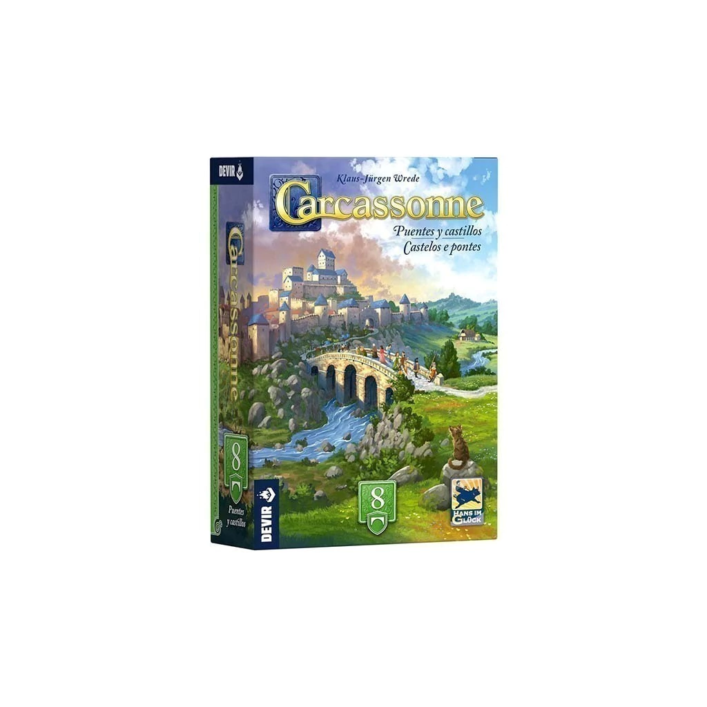 Carcassonne: Puentes y Castillos (Expansión 8)